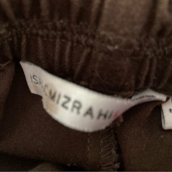 Isaac Mizrahi Dark Brown Pull up pants 16P - Picture 3 of 5